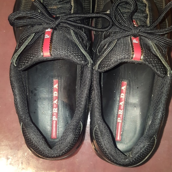 Prada men's sneakers SIZE 9 - Picture 2 of 3